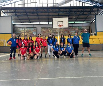 Encuentro de Básquetbol Amistoso en Chépica